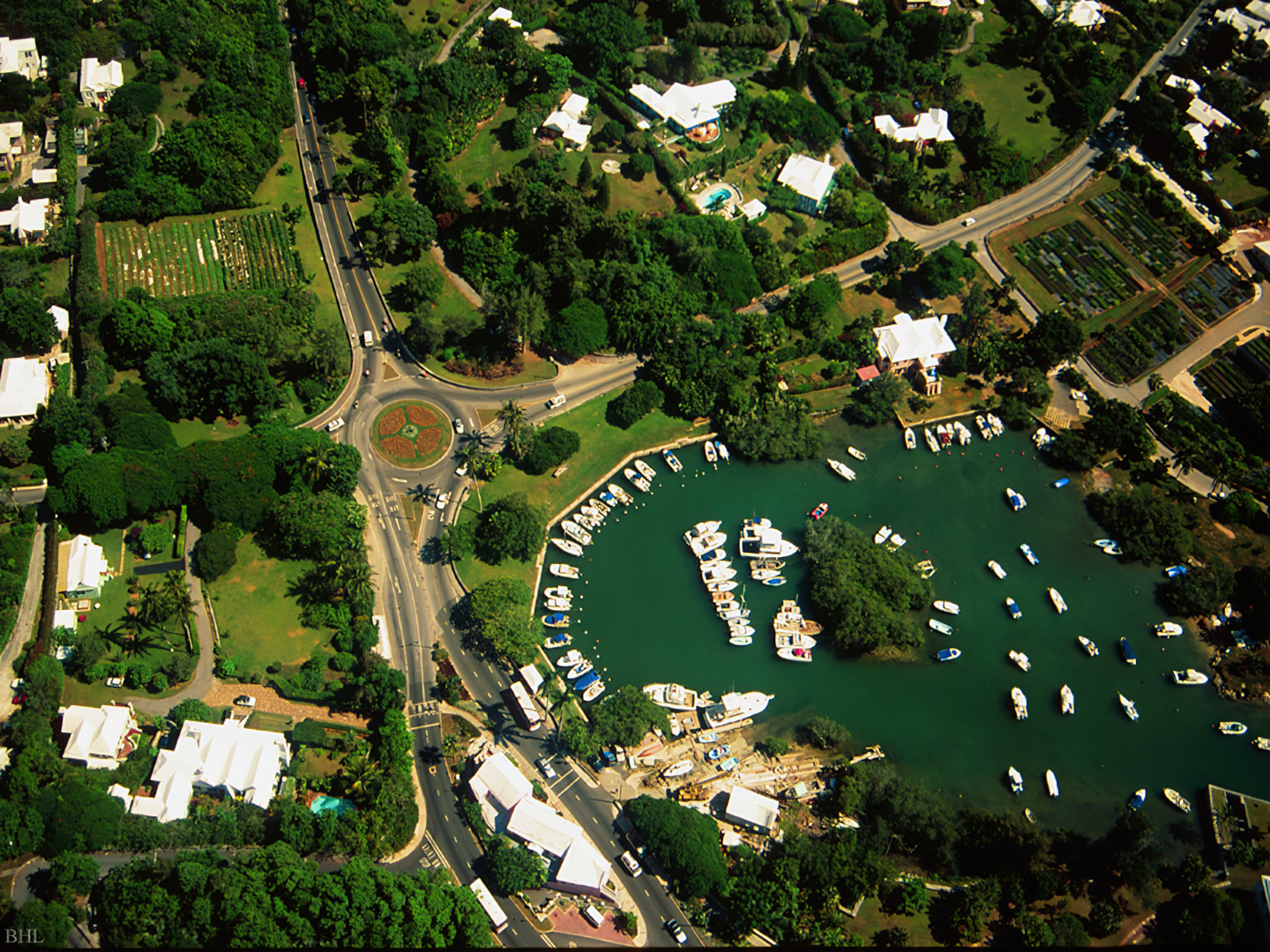 Foot of the Lane roundabout
